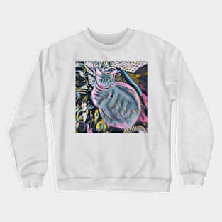 Patchwork cat 11 Crewneck Sweatshirt